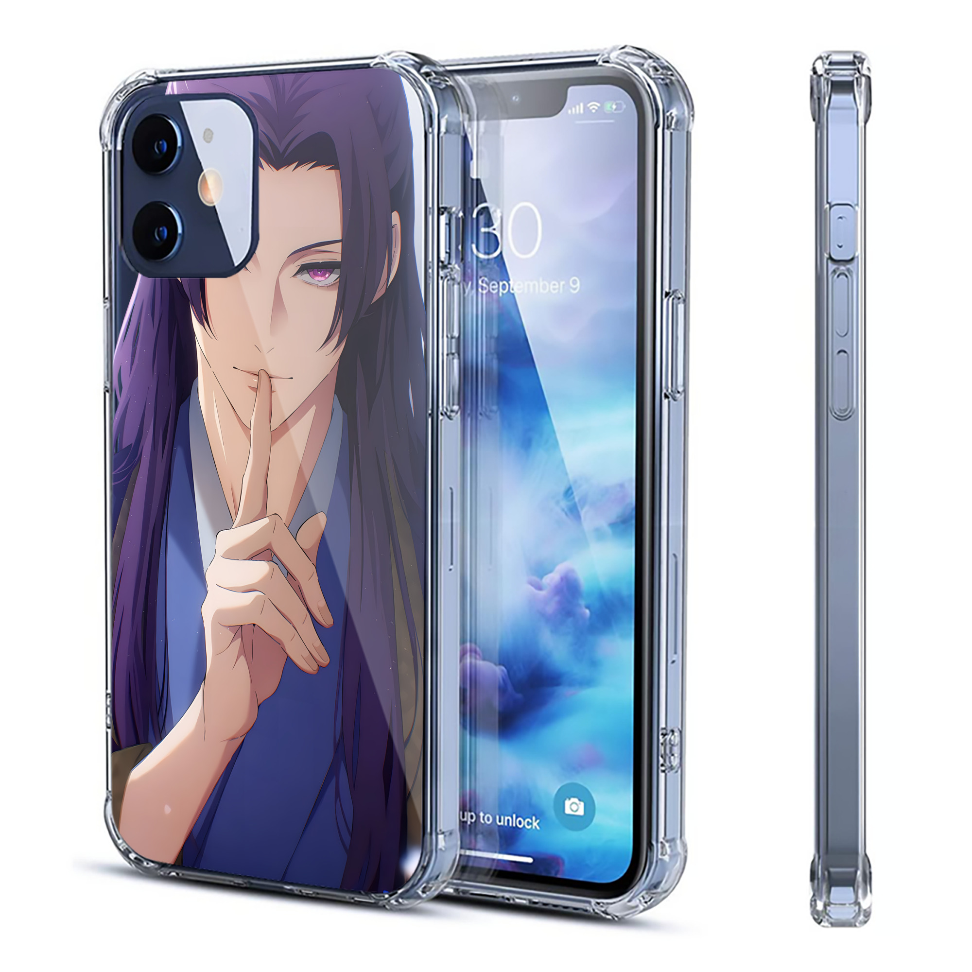 （画像用） 薬屋のひとりごと The Apothecary Diaries 【iPhone 12シリーズ対応】透明スマホケース（クリアソフトケース）